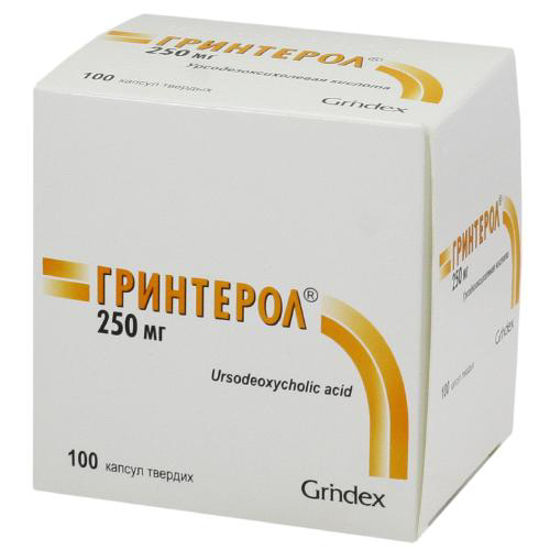 Гринтерол капсулы 250 мг №100